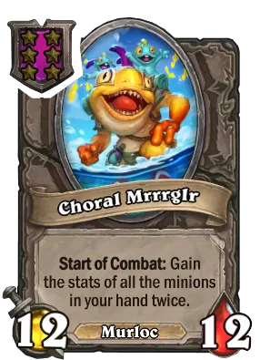 Choral Mrrrglr Card Image