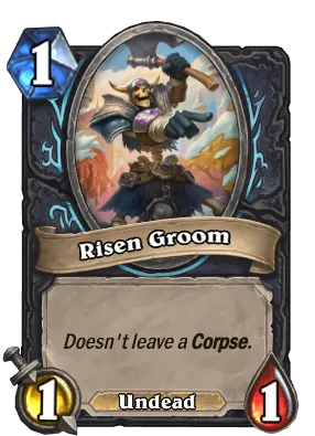 Risen Groom Card Image