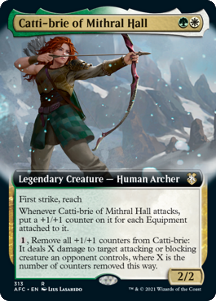 Catti-brie of Mithral Hall Card Image
