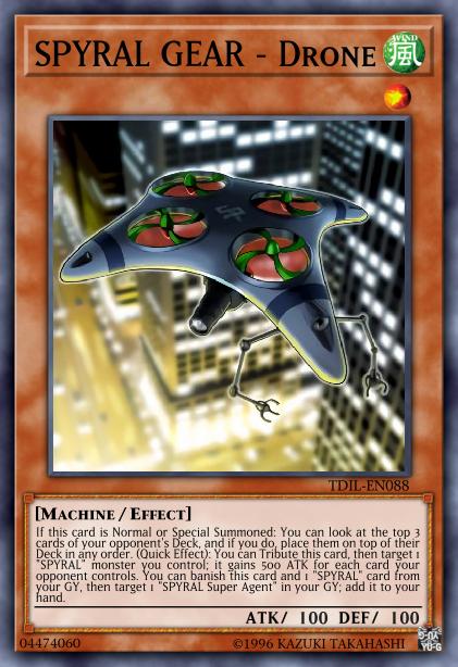 SPYRAL GEAR - Drone Card Image