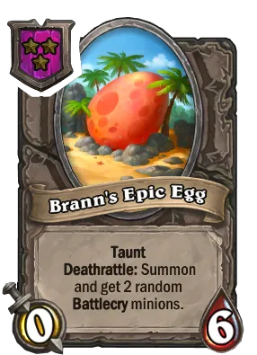 Brann's Epic Egg Card Image