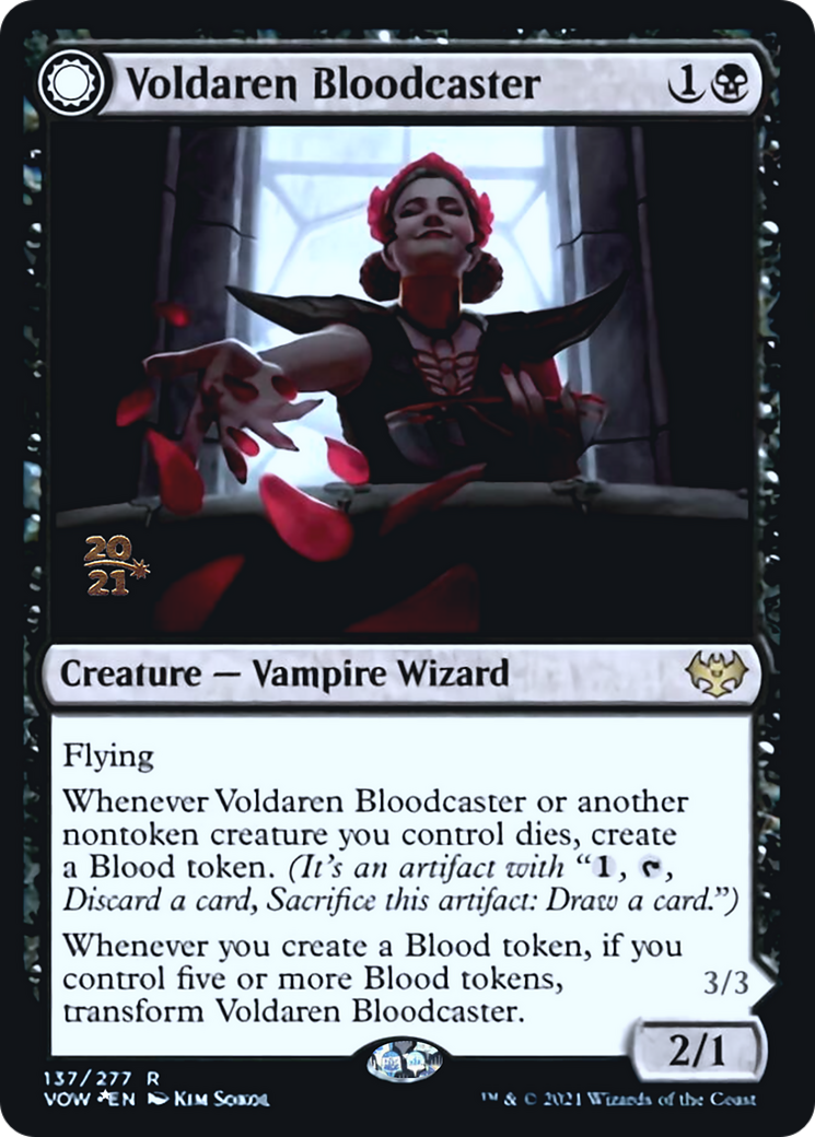 Voldaren Bloodcaster // Bloodbat Summoner Card Image