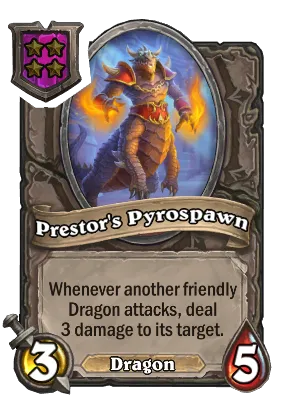 Prestor's Pyrospawn Card Image