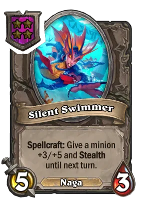 Silent Swimmer Card Image