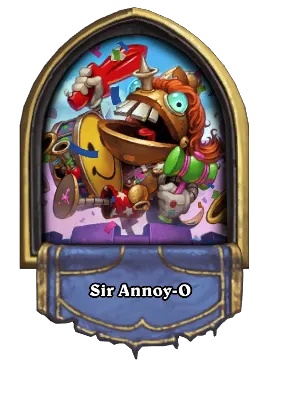 Sir Annoy-O Card Image