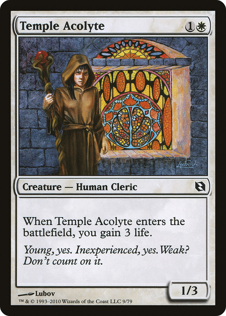 Temple Acolyte Card Image