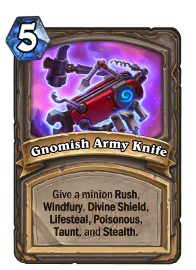 Gnomish Army Knife Card Image