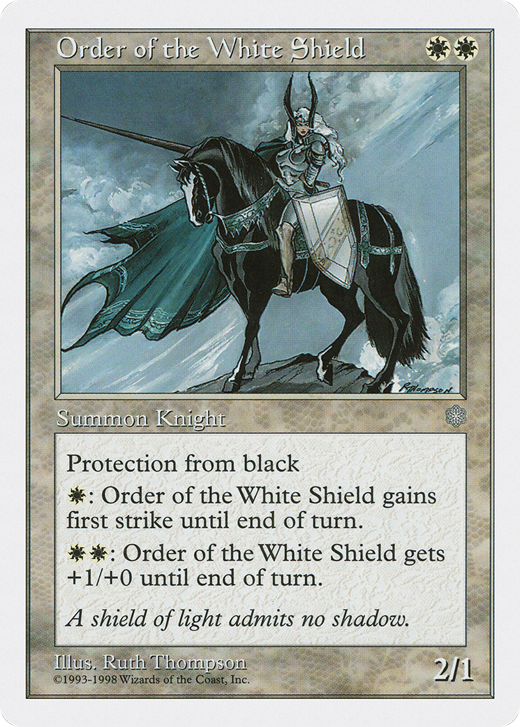 Order of the White Shield Card Image