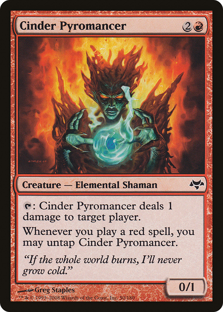 Cinder Pyromancer Card Image