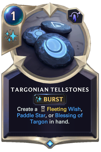 Targonian Tellstones Card Image