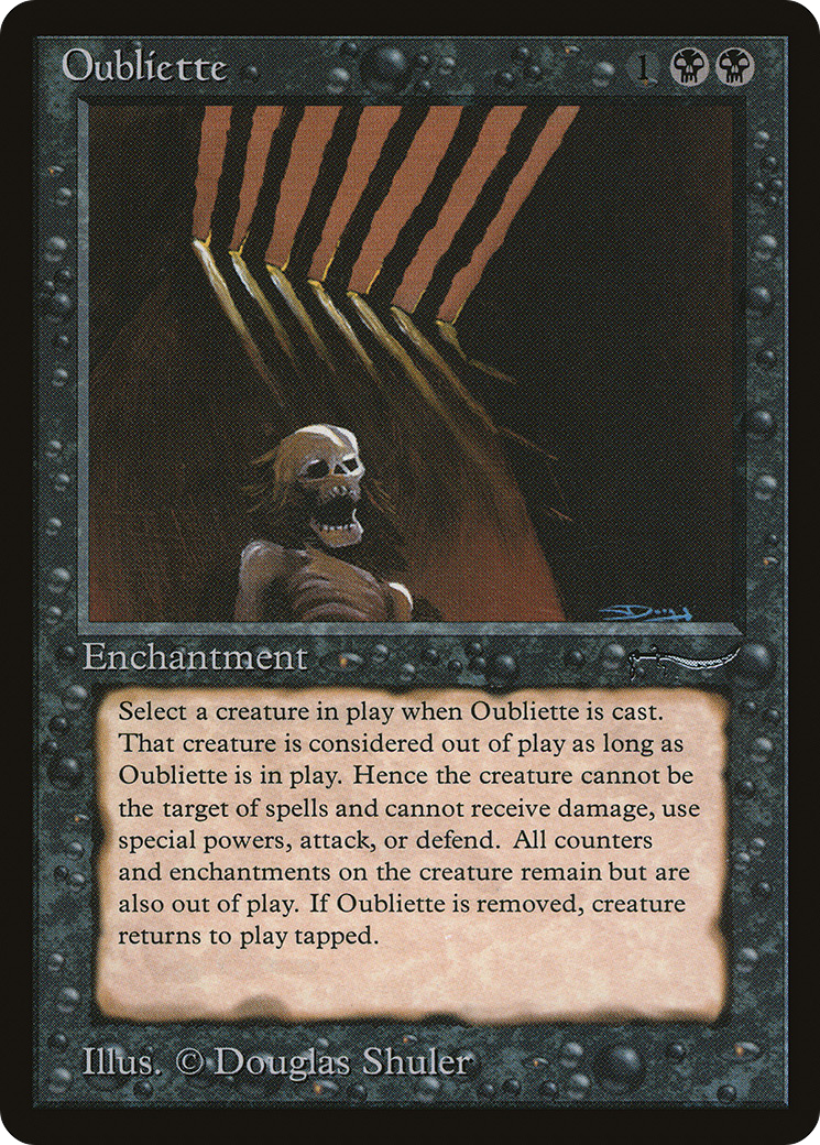 Oubliette Card Image