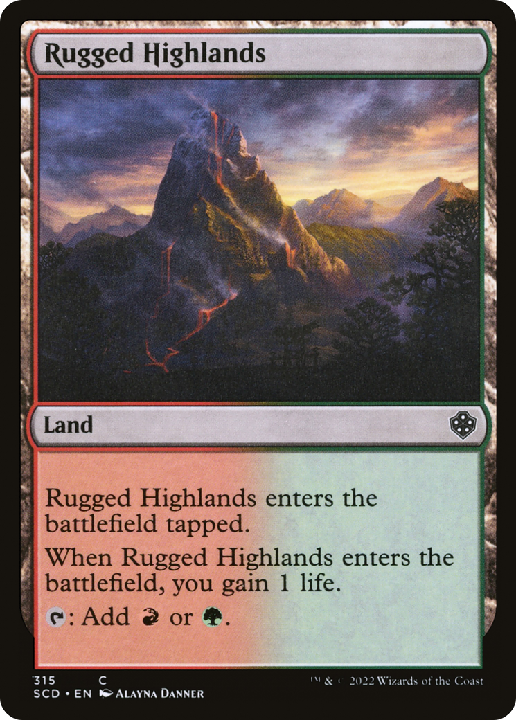 Rugged Highlands Card Image