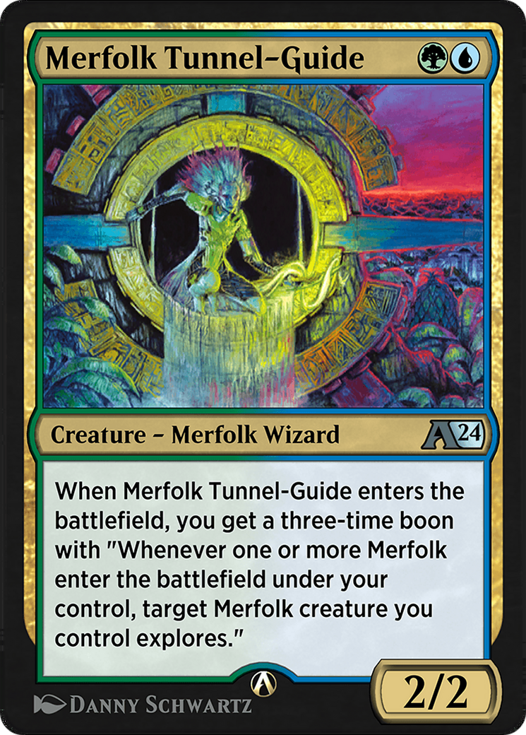 Merfolk Tunnel-Guide Card Image