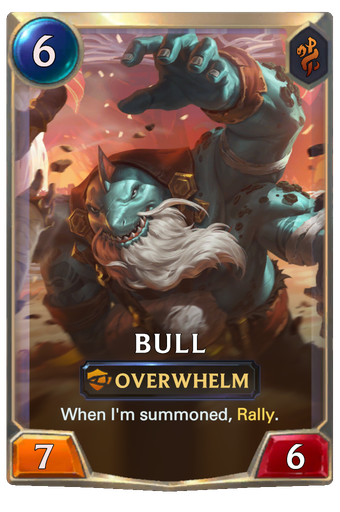 Bull Card Image