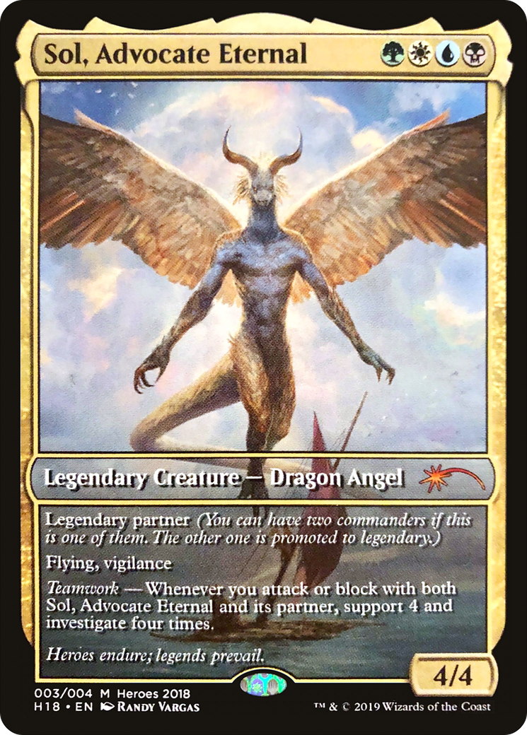 Sol, Advocate Eternal Card Image