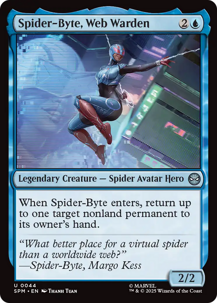 Spider-Byte, Web Warden Card Image