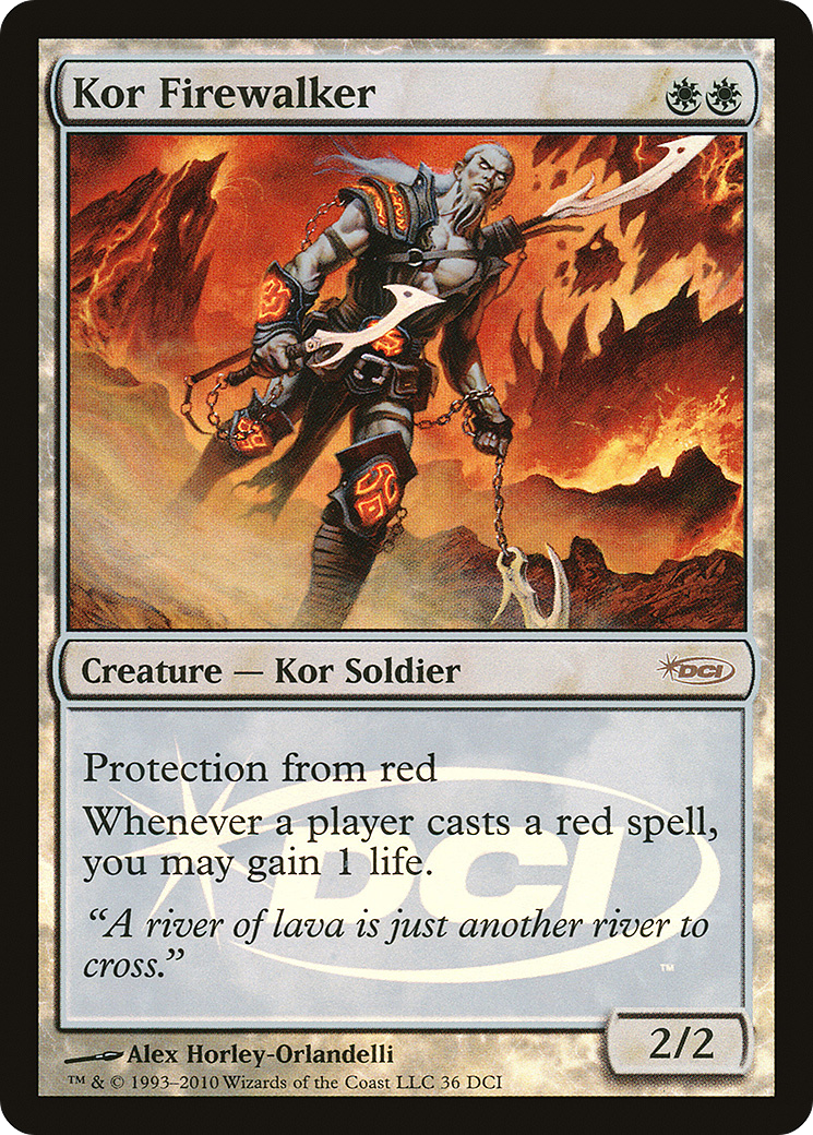 Kor Firewalker Card Image