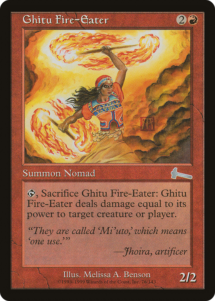 Ghitu Fire-Eater Card Image