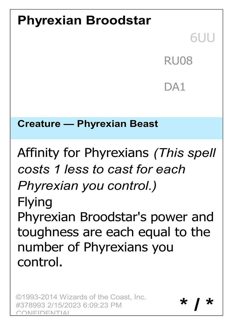 Phyrexian Broodstar Card Image
