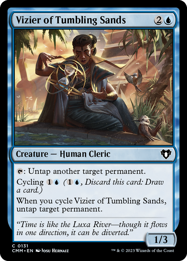 Vizier of Tumbling Sands Card Image