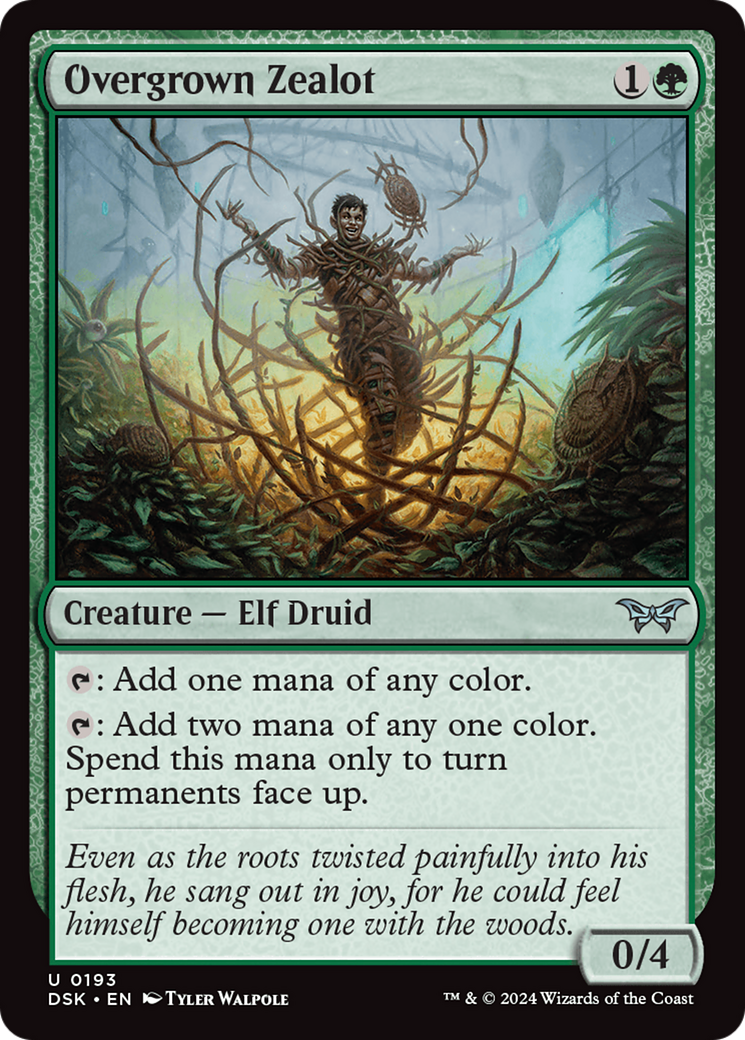 Overgrown Zealot Card Image