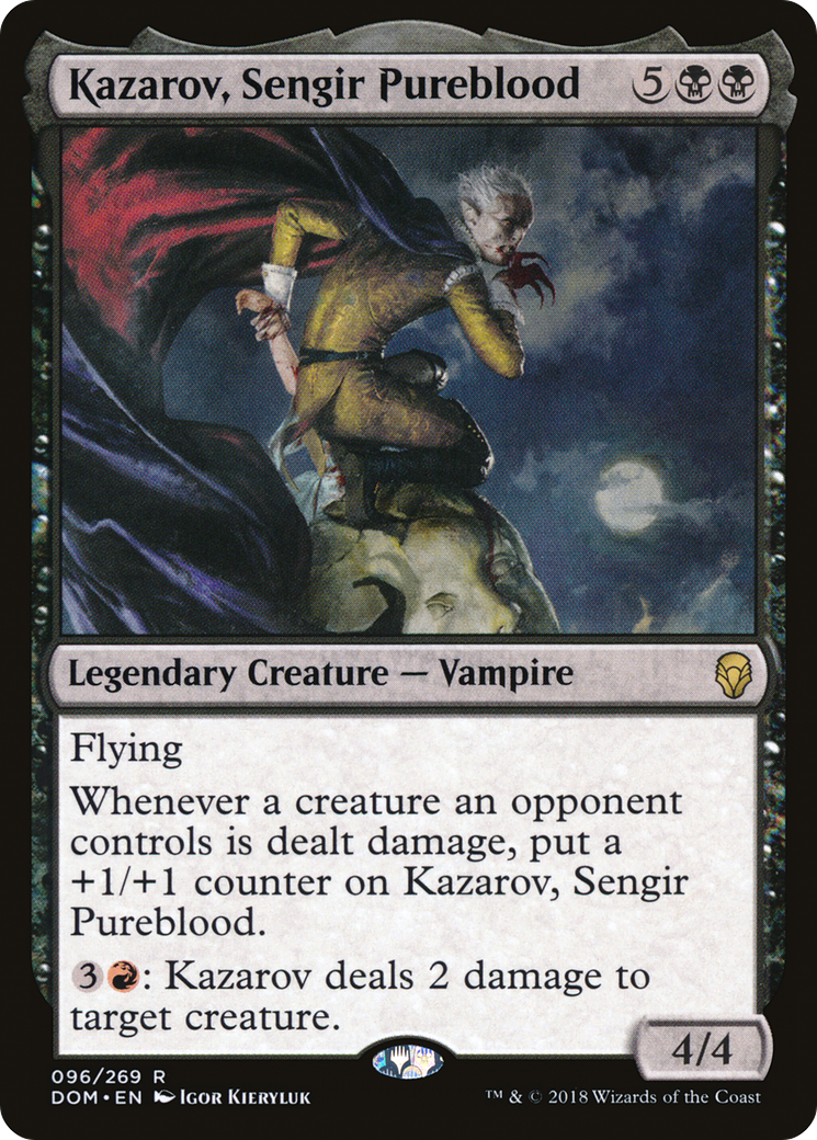 Kazarov, Sengir Pureblood Card Image