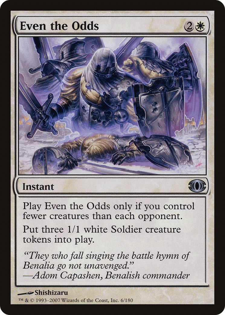 Even the Odds Card Image