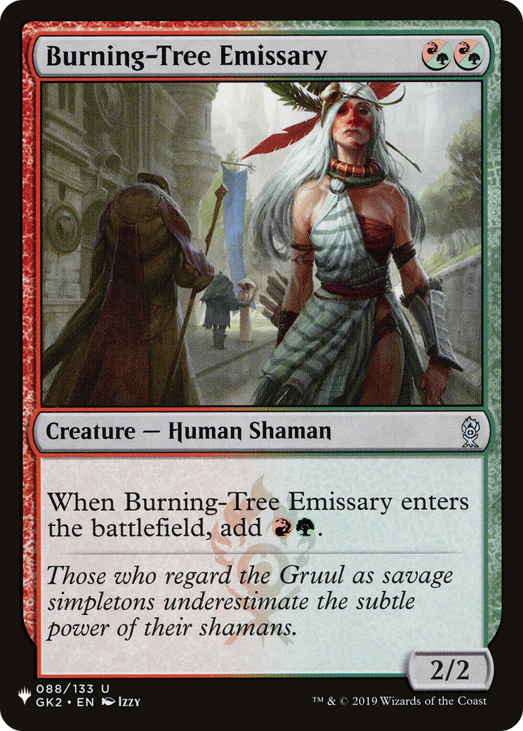 Burning-Tree Emissary Card Image