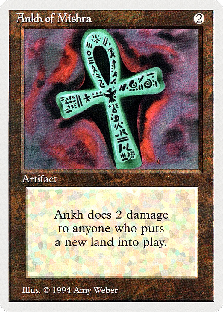 Ankh of Mishra Card Image