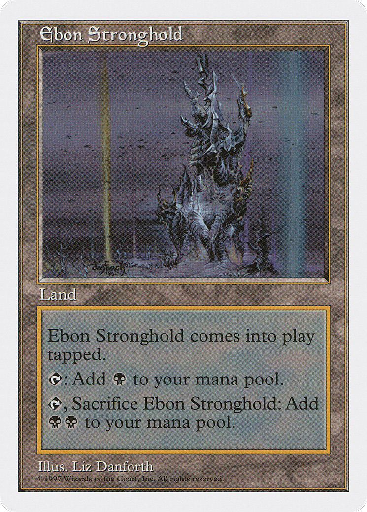 Ebon Stronghold Card Image