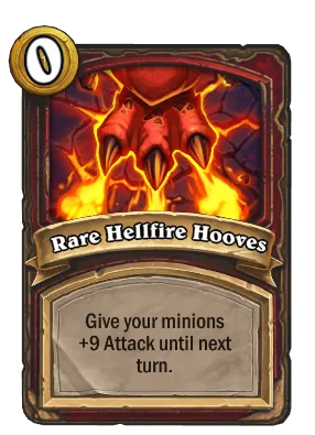 Rare Hellfire Hooves Card Image