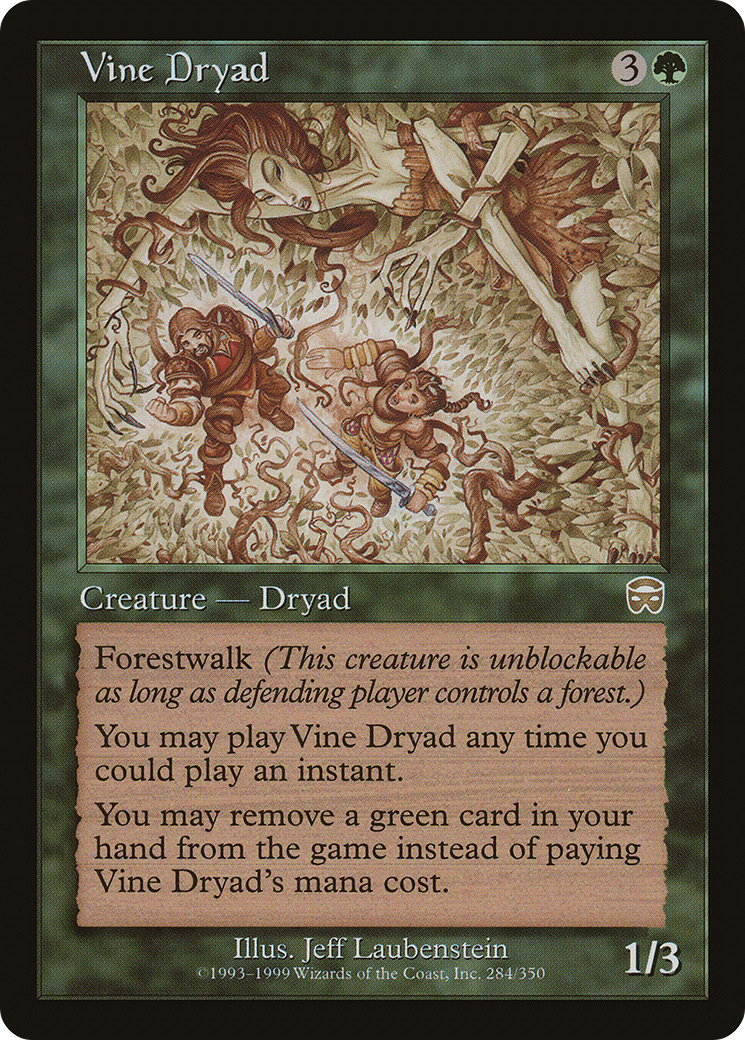 Vine Dryad Card Image