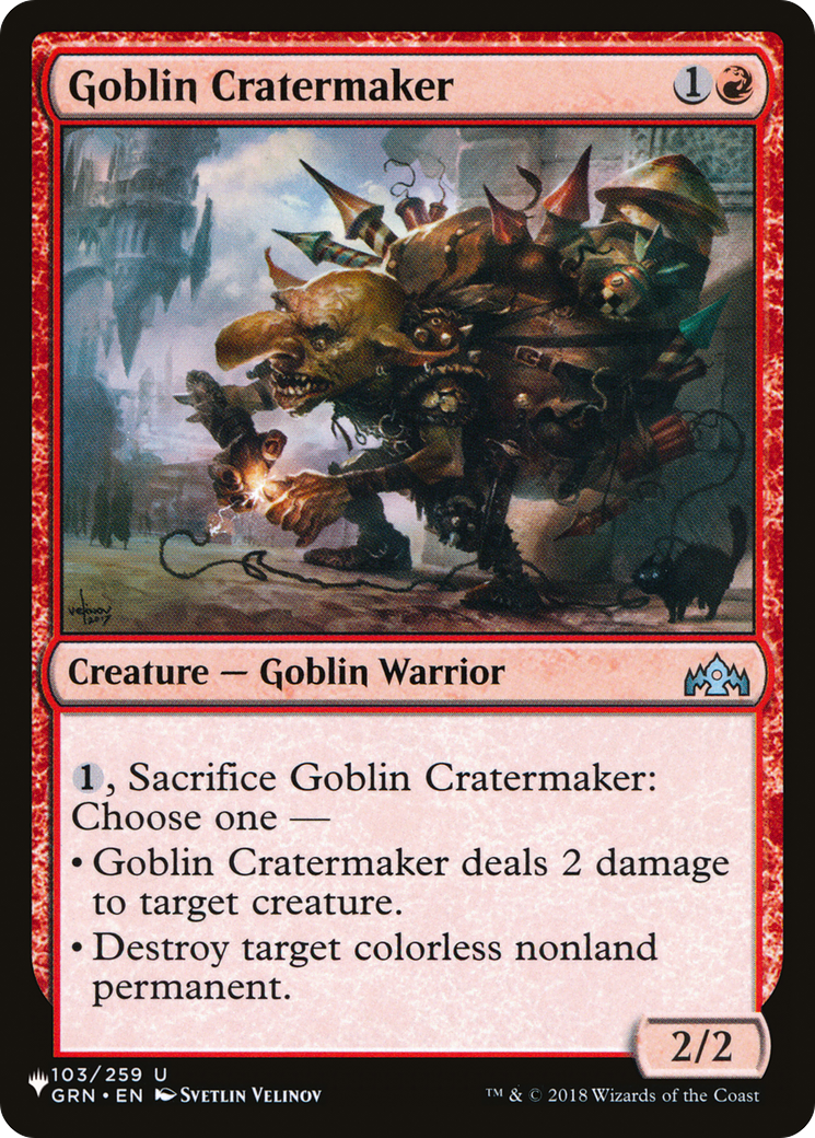 Goblin Cratermaker Card Image