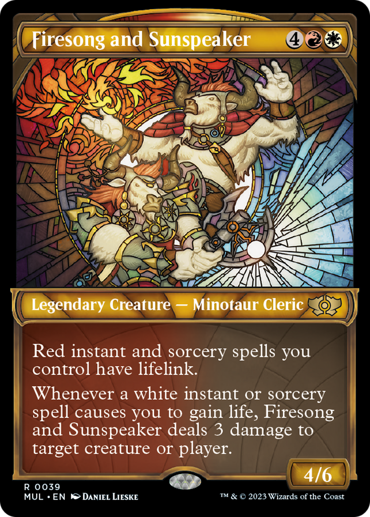 Firesong and Sunspeaker Card Image