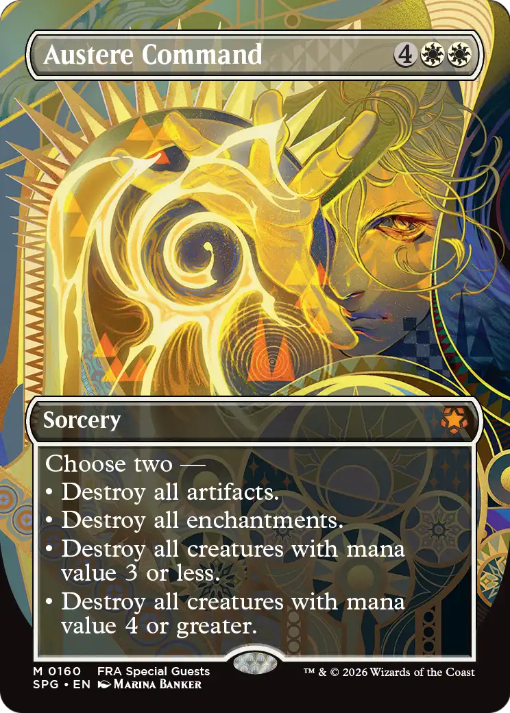Austere Command Card Image