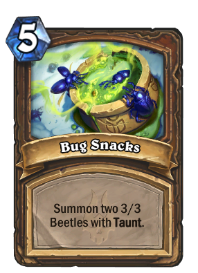 Bug Snacks Card Image