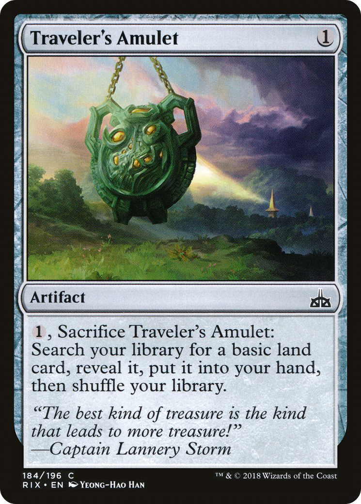 Traveler's Amulet Card Image