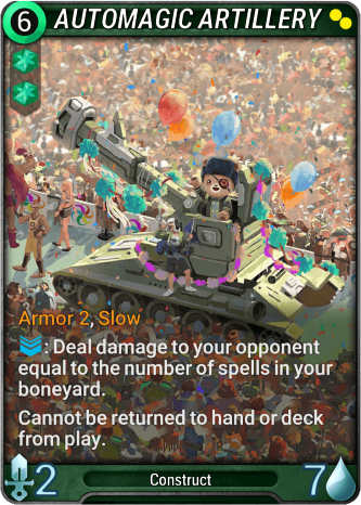 Automagic Artillery Card Image