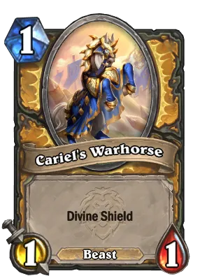 Cariel's Warhorse Card Image