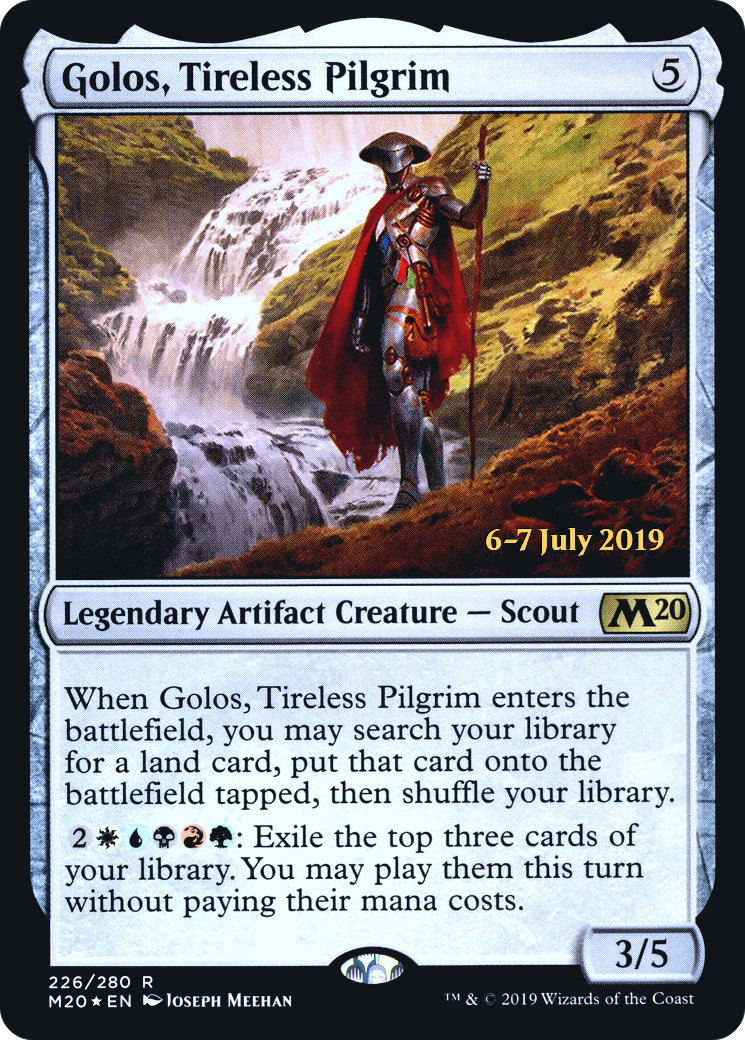 Golos, Tireless Pilgrim Card Image