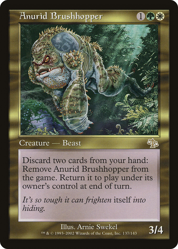 Anurid Brushhopper Card Image