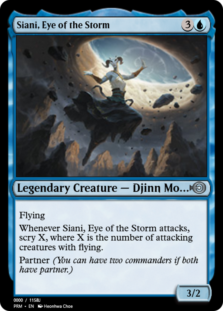 Siani, Eye of the Storm Card Image