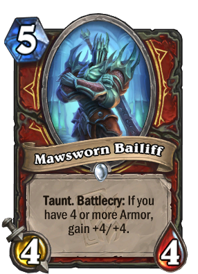 Mawsworn Bailiff Card Image