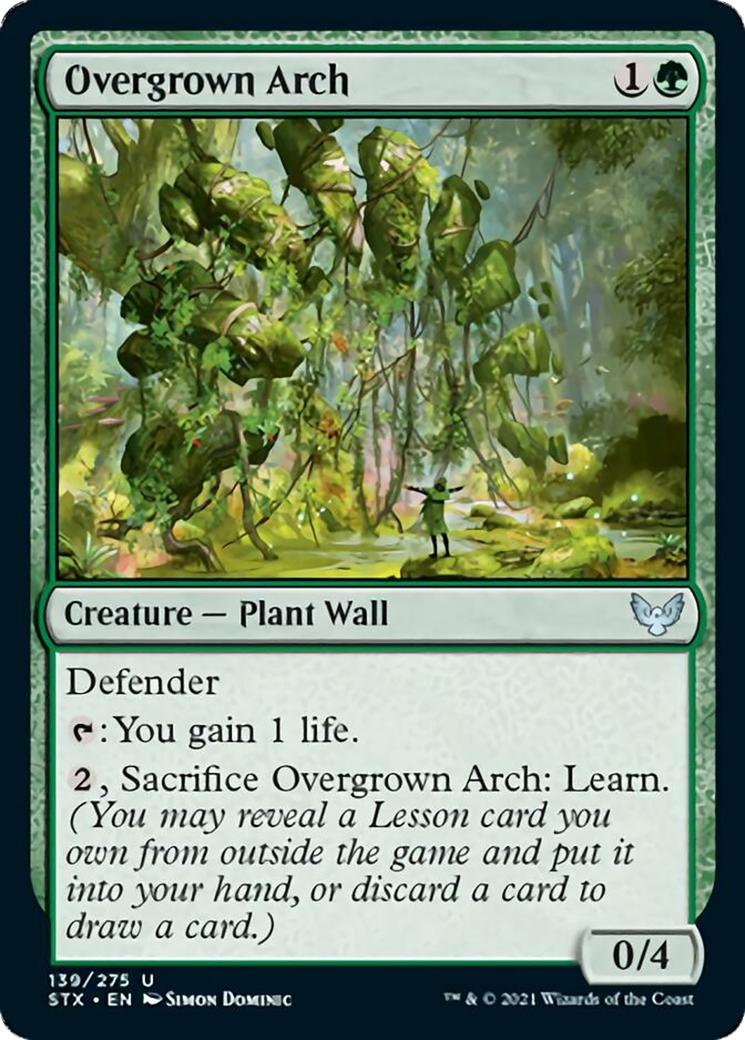 Overgrown Arch Card Image