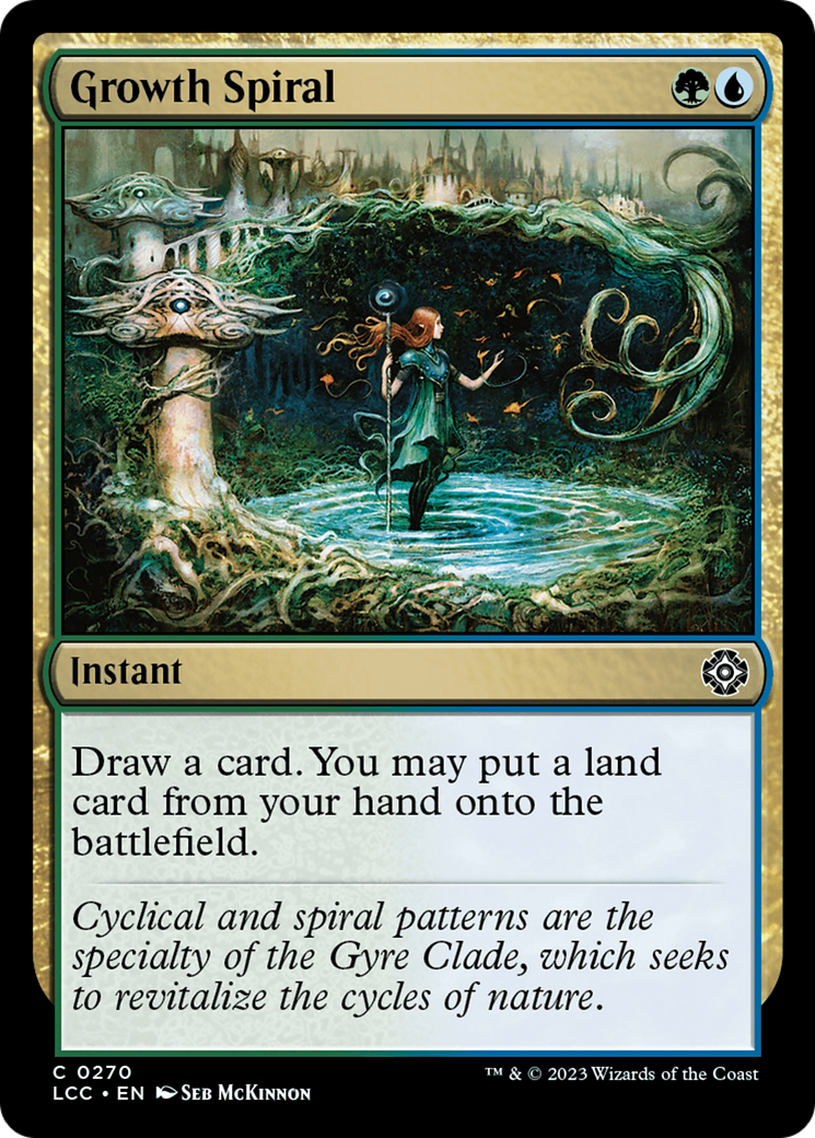 Growth Spiral Card Image