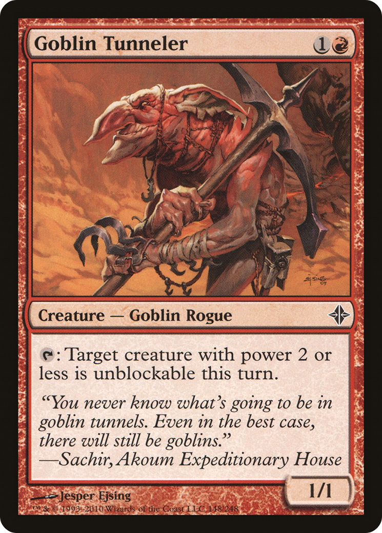 Goblin Tunneler Card Image