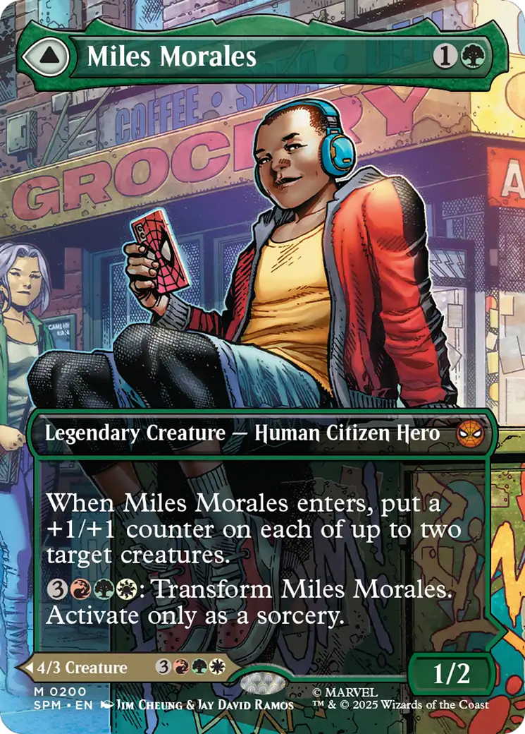 Miles Morales // Ultimate Spider-Man Card Image