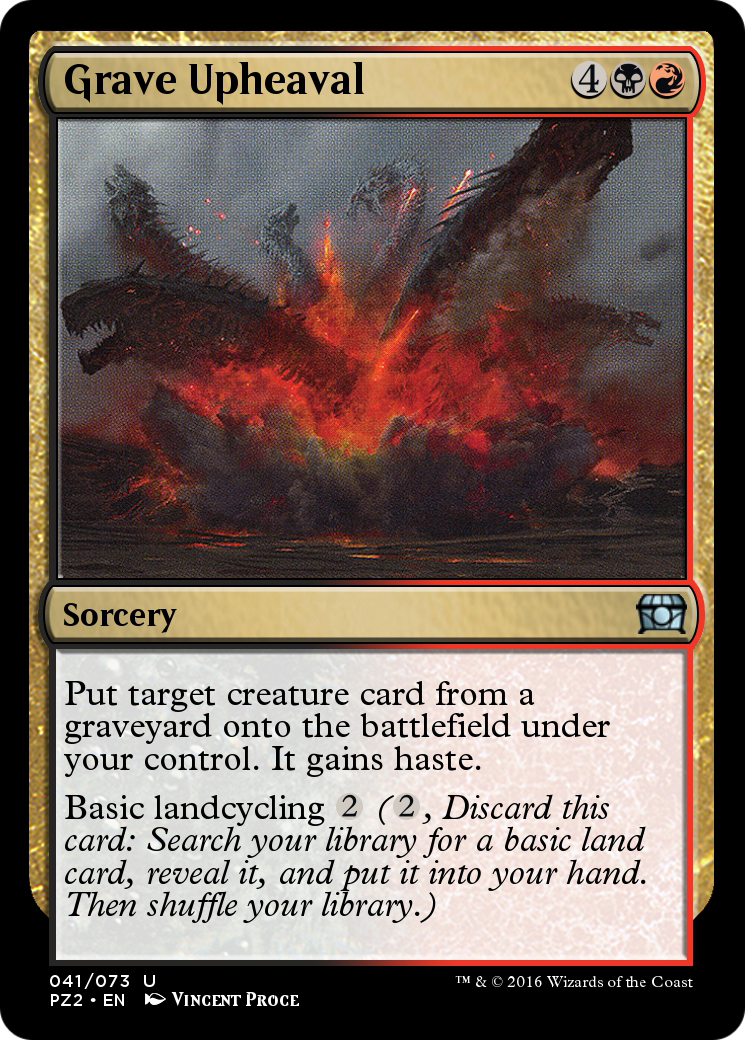 Grave Upheaval Card Image