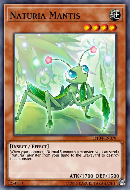 Naturia Mantis Card Image