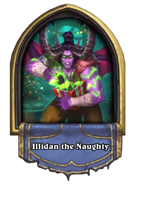 Illidan the Naughty Card Image